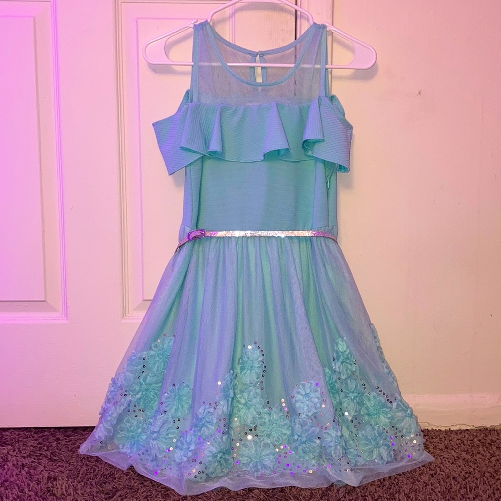 Teal Dress